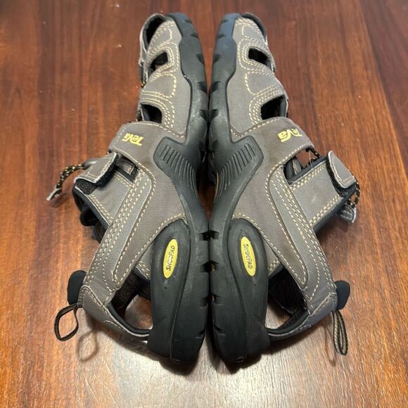 Teva Forebay Grey Fisherman Sandals Men’s US 7 - Picture 7 of 9